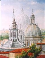 Tre cupole a Roma