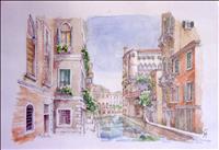 Venezia - dal ponte delle meravege - palazzo Dario
