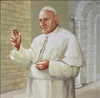 Benedizione - San Giovanni XXIII al colosseo