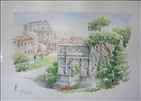 Arco di Tito e Colosseo 